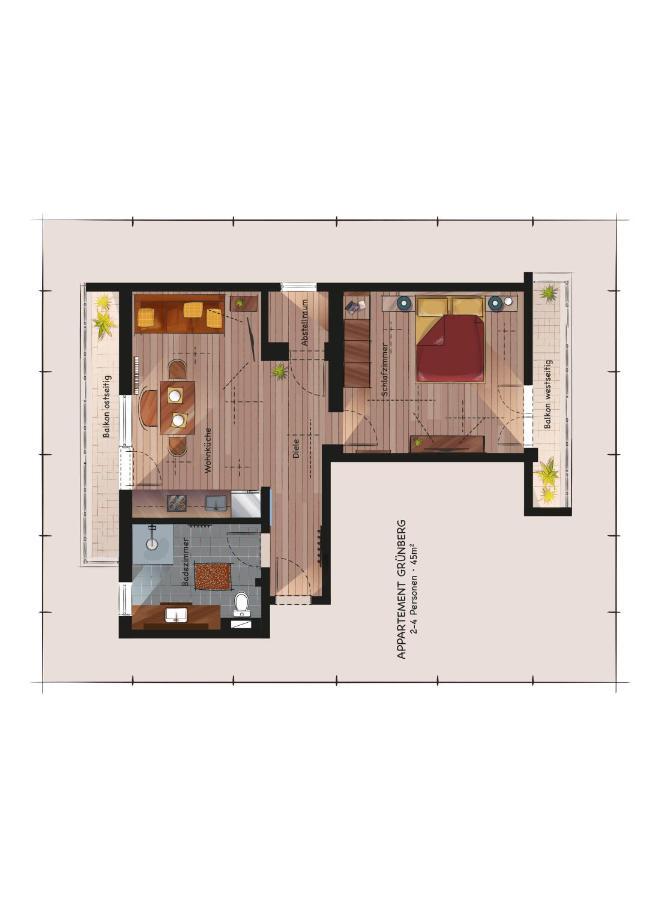 Ferienwohnung Haus Schlechter Mayrhofen Exterior foto